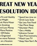 Image result for New Year's Resolutions