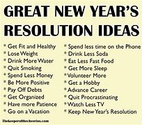 Image result for New Year Resolution Plan
