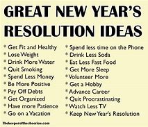 Image result for New Year Fesolutions