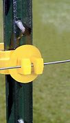 Image result for Hot Wire Fence Clips For6 Inch PVC Post