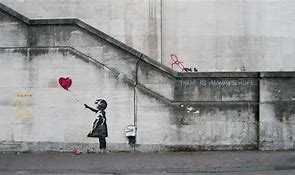Image result for Artist Banksy Balloon Girl