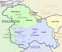 Image result for Pakistan Kashmir Map