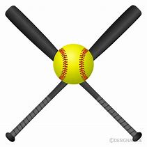 Image result for Softball Crossed Bats Clip Art