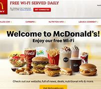 Image result for Wi-Fi Available McDonald's