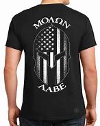 Image result for Molon Labe T-Shirts