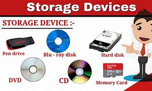 Image result for 5 External Storage Devices of Computer