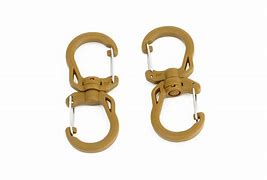Image result for Double Sided Carabiner with Swivel
