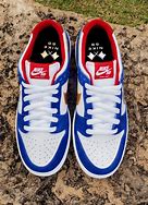 Image result for Red and Blue Nike Dunks