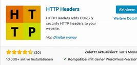 Bildergebnis für HTTP Security Headers