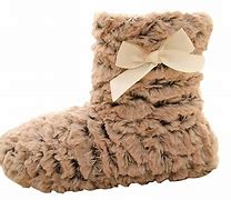 Image result for Fuzzy Slipper Boots
