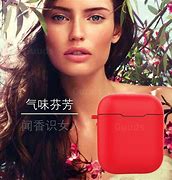 Image result for Red Apple AirPods Case