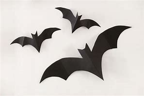 Image result for Halloween Bats Paper DIY
