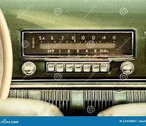 Image result for Old Car Radio