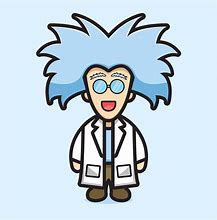 Image result for Mad Scientist Hair Clip Art