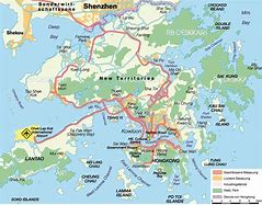 Image result for Map of Hong Kong