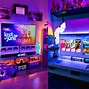 Image result for Gaming Desk Setup TV