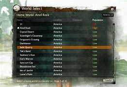 Image result for Guild Wars 2 World Select