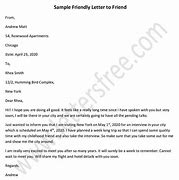 Image result for Letter My Friend John Andi