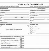 Image result for Product Warranty Certificate Format