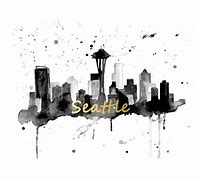 Image result for Seattle Cityscape at Night