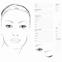Image result for Beauty Face Chart