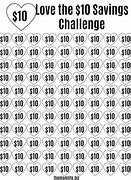 Image result for 5 Dollar Money Challenge Chart