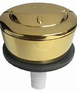 Image result for Brushed Gold Toilet Flush Button