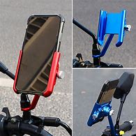 Image result for Aluminum Motorcycle Phone Holder