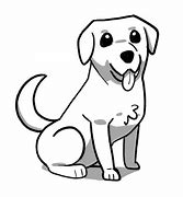 Image result for Black Dog Drawing