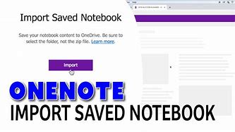 Image result for OneNote Notebook Importer