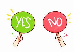 Image result for Yes and No Signs