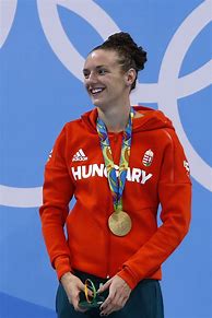 Image result for Hosszu Katinka Gold Medal Ceremony Full Body