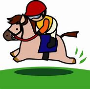 Image result for horse racing cartoon