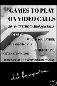 Image result for FaceTime Games for Kids
