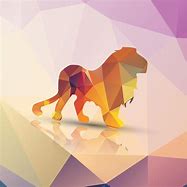Image result for Geometric Lion SVG