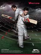 Image result for Slazenger Cricket Bat Advertisement Examples