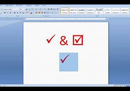Image result for Checkable Box in Word