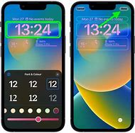 Image result for Apple Lock Screen Clock Overlap