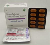 Image result for Lithium Carbonate Tablet 400 Mg