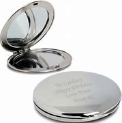 Image result for Silver Compact Mirror