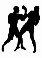 Image result for boxing silhouette clip art