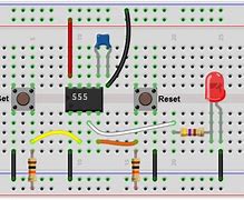 Image result for Bistable 555 Timer Circuit