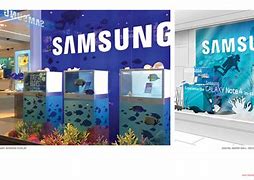 Image result for Samsung Store Display Wall