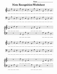 Image result for Sheet Music Reading Practice