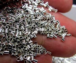 Image result for 2Mm Silver Beads