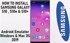 Image result for Samsung S10 Emulator