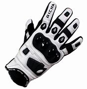 Image result for White Motorcycle Gloves