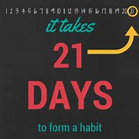 Image result for 21 Days to Develop a Habit