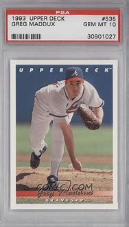 Image result for Greg Maddux Upper Deck Card