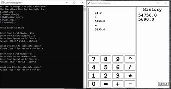 Image result for Python Calculator UI Sample Code